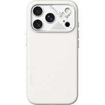 Захисний чохол AULUMU Particle Vegan Leather Case для iPhone 18 Pro / 17 Pro - White: фото 1 з 9