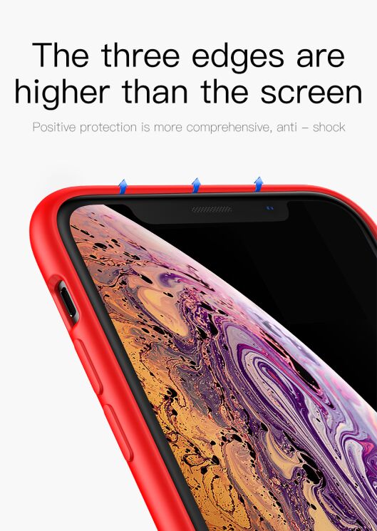 Защитный чехол BASEUS Original LSR Series для Apple iPhone XS Max - Pink: фото 16 из 19