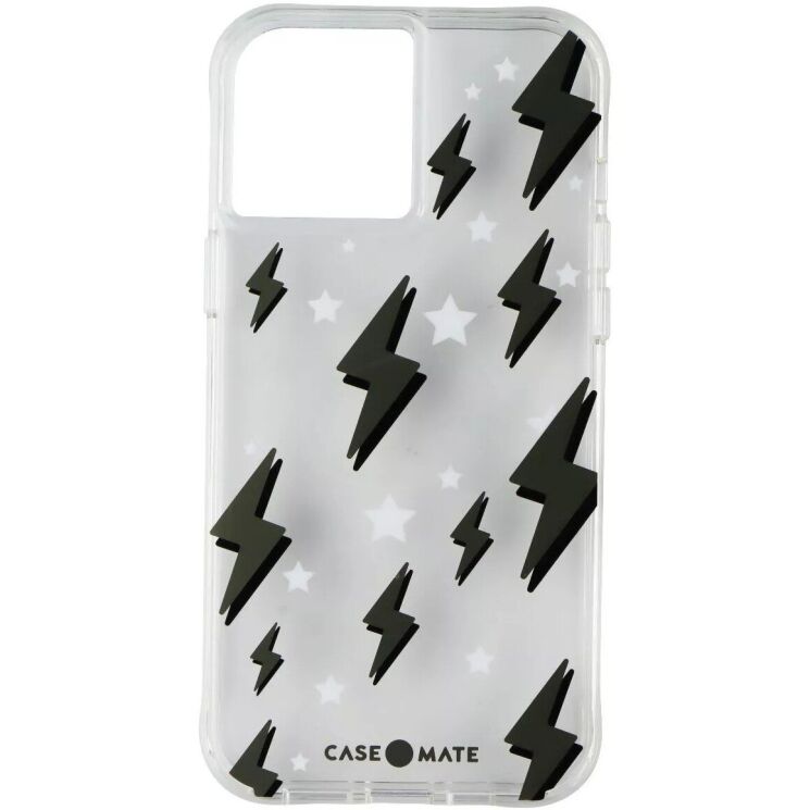 Защитный чехол Case-Mate Tough Prints для Apple iPhone 12 / 12 Pro (CM046124) - Thunder Bolts: фото 1 из 3