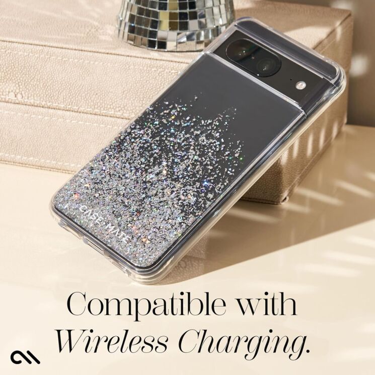 Захисний чохол Case-Mate Twinkle Disco для Google Pixel 8 (CM052736) - Ombre: фото 4 з 7