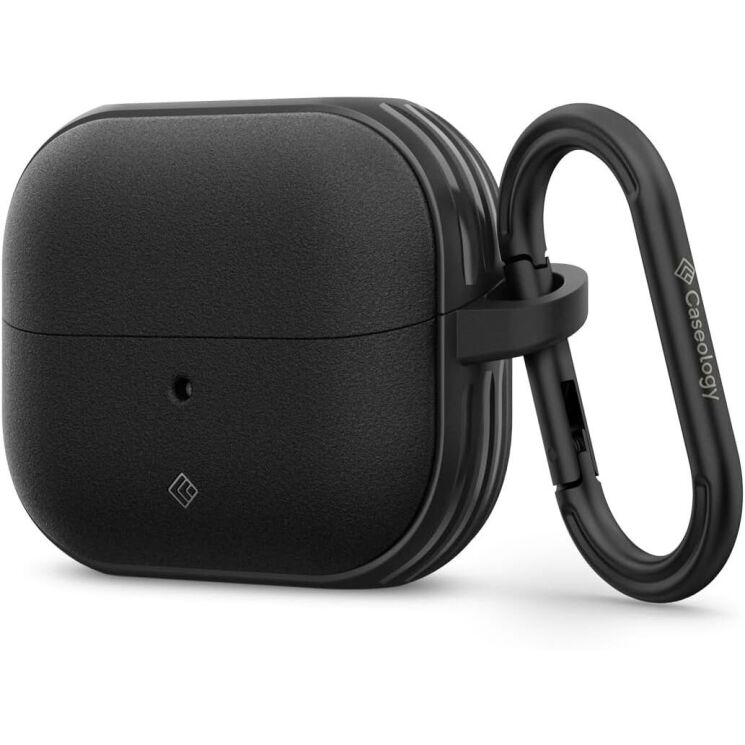 Защитный чехол Caseology Vault by Spigen для Samsung Galaxy Buds 3 / Buds 3 Pro - Matte Black: фото 1 из 7