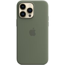 Захисний чохол Copiex Silicone Case with MagSafe для Apple iPhone 14 Pro Max - Olive: фото 1 з 3