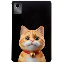 Защитный чехол Deexe Animal Series для Lenovo Tab M11 (TB330) - Shorthair Cat: фото 1 из 5