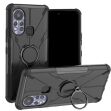 Защитный чехол Deexe Armor Bear для Infinix Hot 11s (X6812) - Black (302314B)