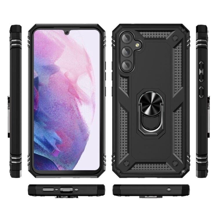 Защитный чехол Deexe Armor Case для Samsung Galaxy A34 (A346) - Black: фото 2 из 7