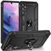Защитный чехол Deexe Armor Case для Samsung Galaxy A34 (A346) - Black: фото 1 из 7
