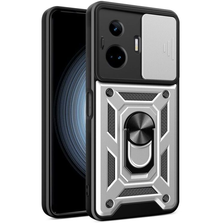 Защитный чехол Deexe Armor Shield для Realme GT3 / GT Neo 5 - Silver: фото 1 из 8