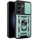 Захисний чохол Deexe Armor Shield для Samsung Galaxy M35 (M356) - Green (355721G). Фото 1 з 8