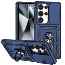 Защитный чехол Deexe Armor Shield для Samsung Galaxy S25 Ultra (S938) - Blue: фото 1 из 9
