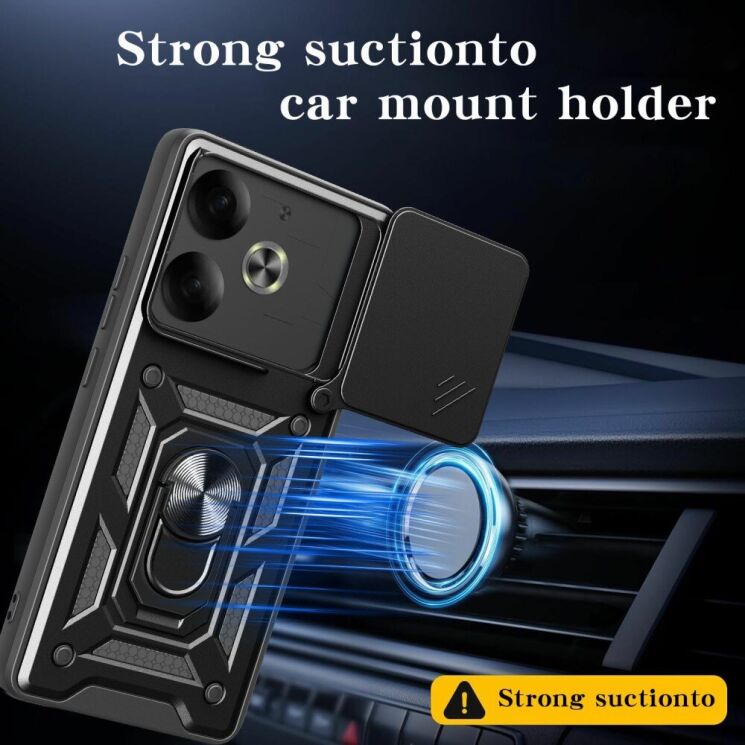 Защитный чехол Deexe Armor Shield для TECNO Pova 6 - Silver: фото 3 из 8