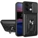 Захисний чохол Deexe Armor Slider для OPPO Reno 13 5G - Black (376547B). Фото 1 з 9