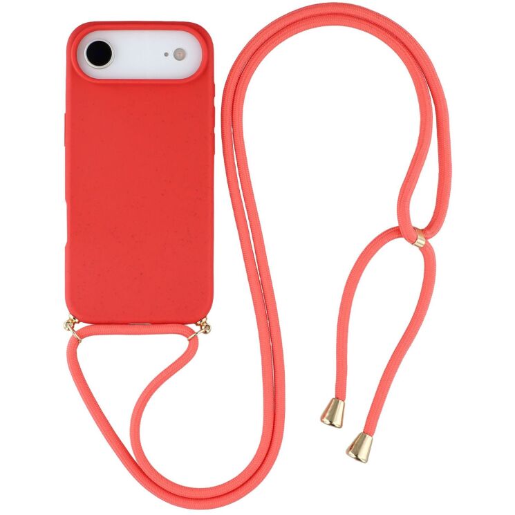 Захисний чохол Deexe Astra Case для Apple iPhone 17 Air - Red: фото 1 з 5