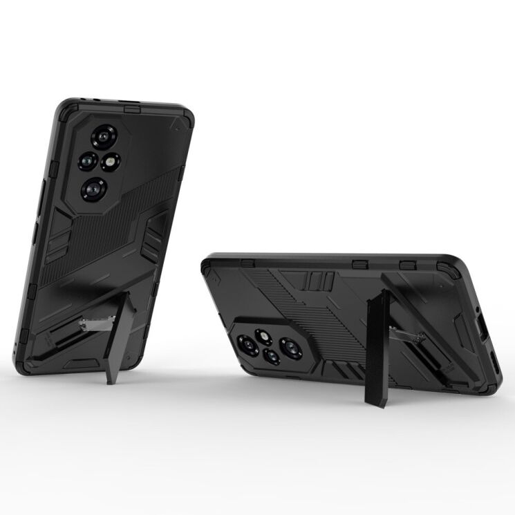 Захисний чохол Deexe Bibercas для Honor 200 Pro - Black: фото 3 з 7