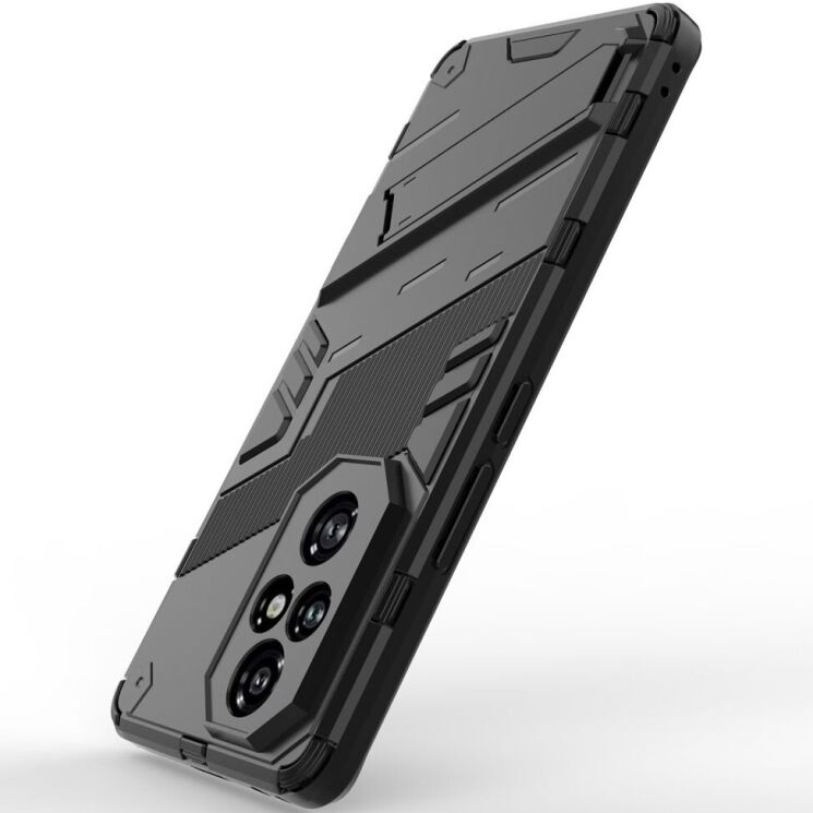 Захисний чохол Deexe Bibercas для Honor 200 Pro - Black: фото 4 з 7