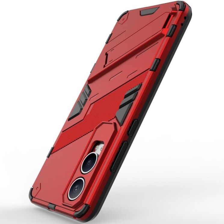 Защитный чехол Deexe Bibercas для OnePlus Nord CE 4 Lite - Red: фото 4 из 8