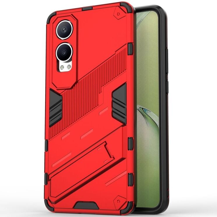 Защитный чехол Deexe Bibercas для OnePlus Nord CE 4 Lite - Red: фото 2 из 8