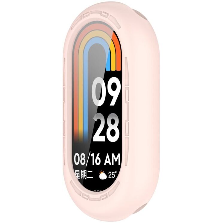 Защитный чехол Deexe Color Frame для Xiaomi Mi Smart Band 9 - Pink: фото 6 из 8