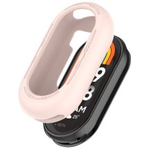 Защитный чехол Deexe Color Frame для Xiaomi Mi Smart Band 9 - Pink: фото 1 из 8