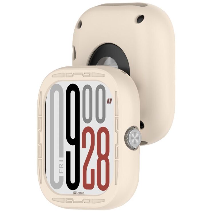 Защитный чехол Deexe Color Frame для Xiaomi Redmi Watch 5 - Starlight: фото 3 из 8