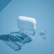 Защитный чехол Deexe Crystal Color для Apple AirPods Pro 3 - Transparent Black (390132H). Фото 9 из 11