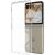Защитный чехол Deexe Crystal Hybrid (FF) для Motorola Razr 50 - Transparent: фото 1 из 7