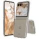 Защитный чехол Deexe Crystal Hybrid (FF) для Motorola Razr 50 - Transparent (358701T). Фото 2 из 7