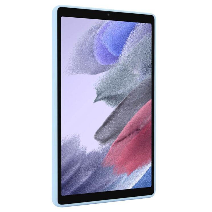Защитный чехол Deexe Crystal Kickstand для Samsung Galaxy Tab A7 Lite (T220/T225) - Baby Blue: фото 6 из 12