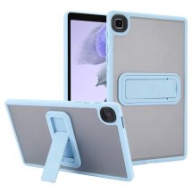 Захисний чохол Deexe Crystal Kickstand для Samsung Galaxy Tab A7 Lite (T220/T225) - Baby Blue: фото 1 з 12