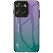 Защитный чехол Deexe Gradient Color для Motorola Moto G15 - Purple: фото 1 из 10