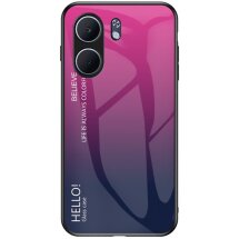 Захисний чохол Deexe Gradient Color для OPPO A5x - Rose: фото 1 з 8