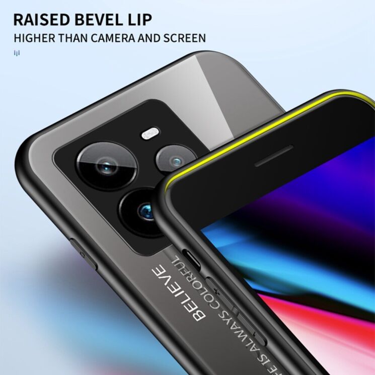 Захисний чохол Deexe Gradient Color для Realme GT 7 Pro - Red / Black: фото 8 з 15