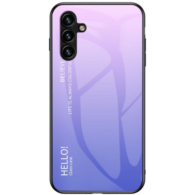 Защитный чехол Deexe Gradient Color для Samsung Galaxy A24 (A245) - Pink / Purple: фото 1 из 8
