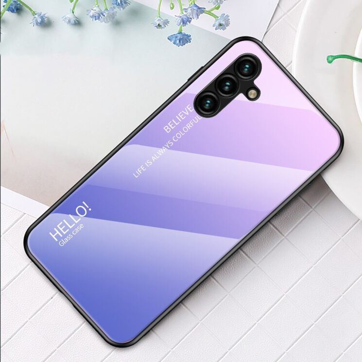 Защитный чехол Deexe Gradient Color для Samsung Galaxy A24 (A245) - Pink / Purple: фото 2 из 8