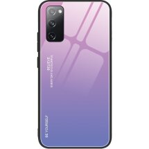 Захисний чохол Deexe Gradient Color для Samsung Galaxy S20 FE (G780) - Pink / Blue: фото 1 з 15