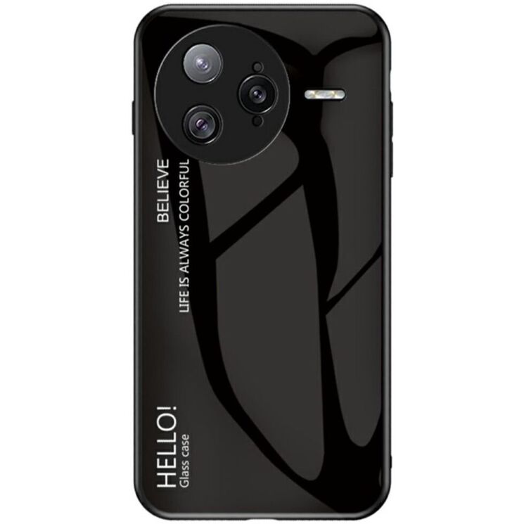 Защитный чехол Deexe Gradient Color для Xiaomi Poco F7 Ultra - Black: фото 1 из 8