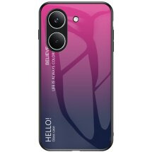 Защитный чехол Deexe Gradient Color для Xiaomi Poco X8 Pro - Rose: фото 1 из 8