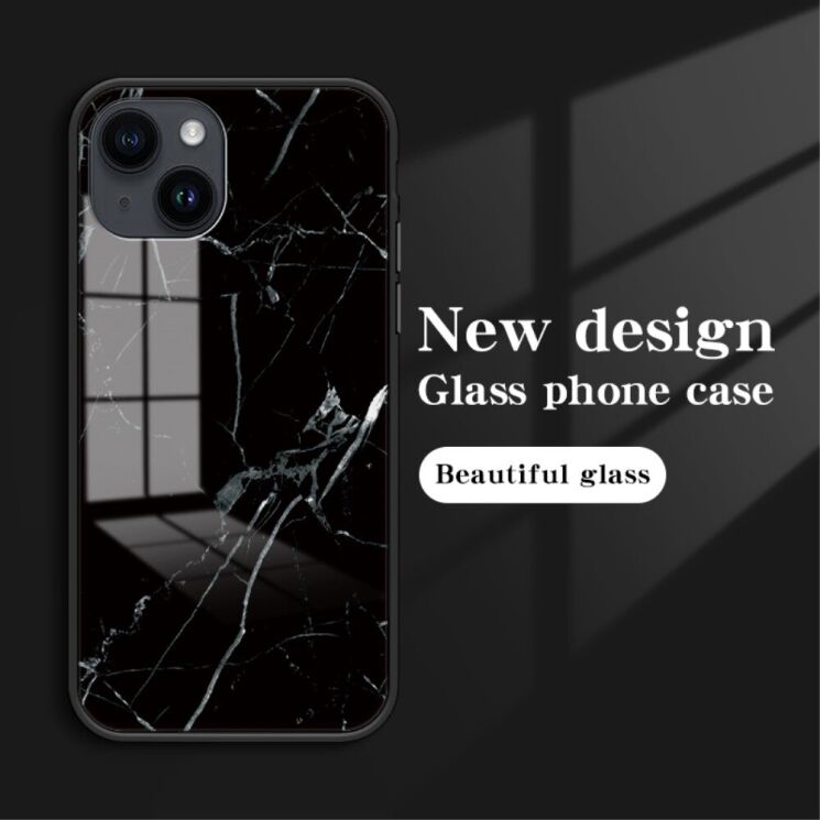 Захисний чохол Deexe Gradient Pattern для Apple iPhone 15 - Black: фото 2 з 7