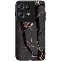 Защитный чехол Deexe Gradient Pattern для Motorola Edge 50 Pro - Gold / Black: фото 1 из 12