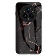 Защитный чехол Deexe Gradient Pattern для Realme 14 Pro Plus - Black / Gold (379301BF)