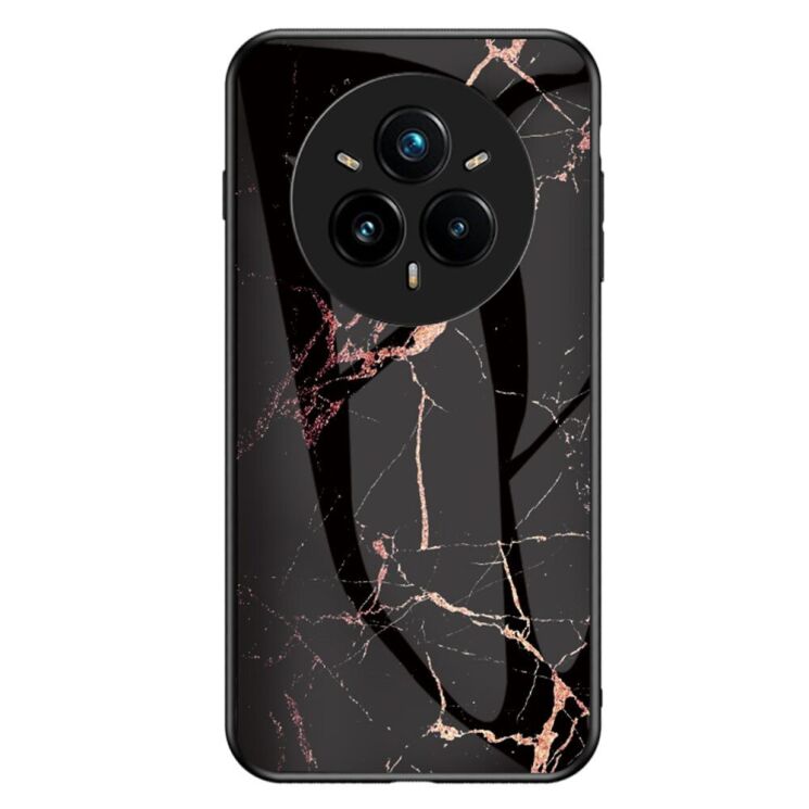 Защитный чехол Deexe Gradient Pattern для Realme 14 Pro Plus - Black / Gold: фото 1 из 8