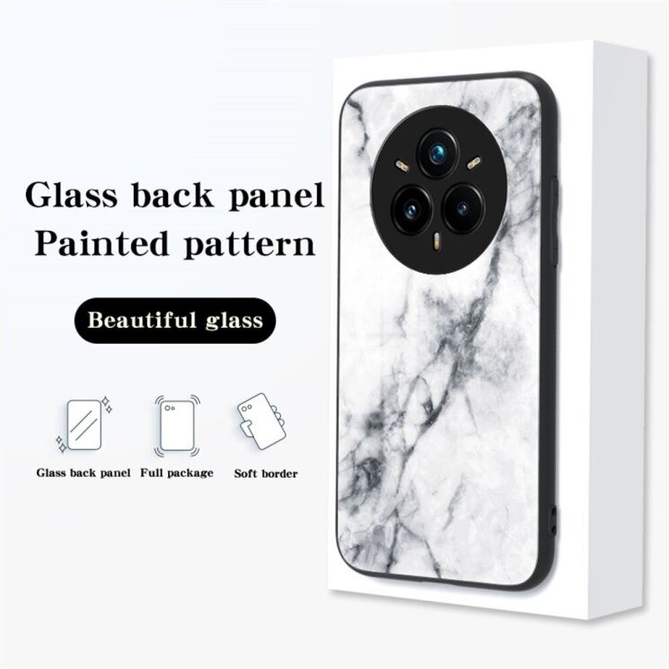 Захисний чохол Deexe Gradient Pattern для Realme 14 Pro Plus - Black: фото 7 з 8