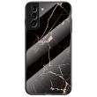 Защитный чехол Deexe Gradient Pattern для Samsung Galaxy S22 - Black / Gold (290019BF)