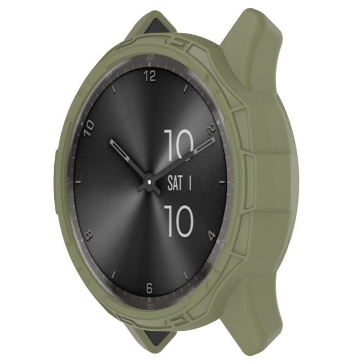 Защитный чехол Deexe Hollow Cover для Garmin Vivomove Trend - Jungle Green: фото 4 из 8