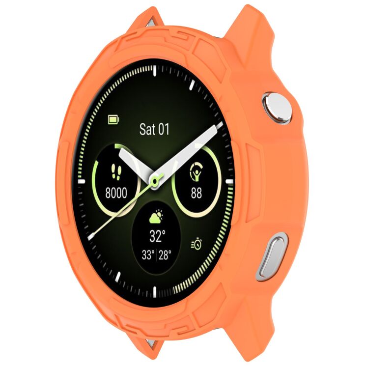 Защитный чехол Deexe Hollow Frame для Garmin Venu 4 (41mm) - Orange (362401O) Защитный чехол Deexe Hollow Frame для Garmin Venu 4 (41mm) - Orange: фото 5 из 7