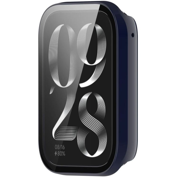 Защитный чехол Deexe Hollow Frame для Xiaomi Mi Smart Band 9 Pro - Dark Blue: фото 6 из 8