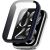 Защитный чехол Deexe Hollow Frame для Xiaomi Mi Smart Band 9 Pro - Dark Blue: фото 1 из 8
