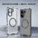 Захисний чохол Deexe Honeycomb Magnetic для Xiaomi Poco X7 Pro - Transparent (371751T). Фото 4 з 9