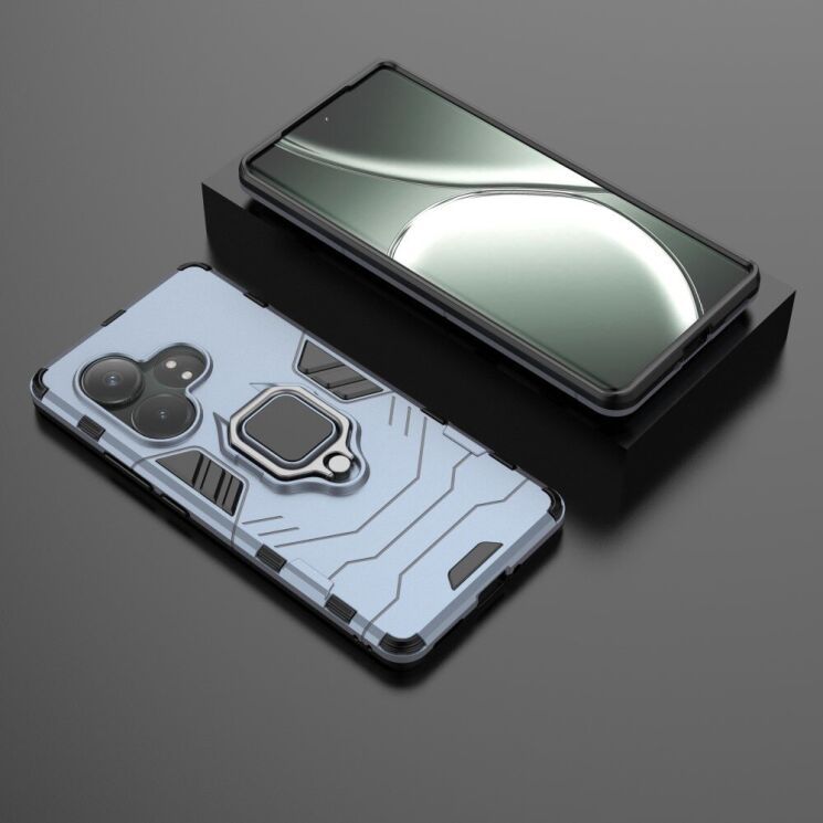 Защитный чехол Deexe Hybrid Case для Realme GT Neo 6 SE / GT 6T - Blue: фото 4 из 6