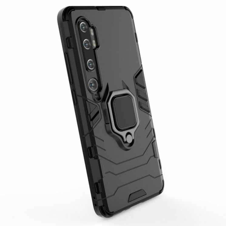 Защитный чехол Deexe Hybrid Case для Xiaomi Mi Note 10 Pro / Mi Note 10 - Black: фото 5 из 8