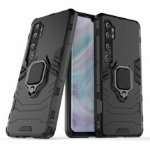 Захисний чохол Deexe Hybrid Case для Xiaomi Mi Note 10 Pro / Mi Note 10 - Black: фото 1 з 8
